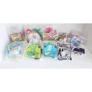 90s McDonald's & One Arby's Happy Meal Toys Joker, Hot Wheels & More Lot Of 10